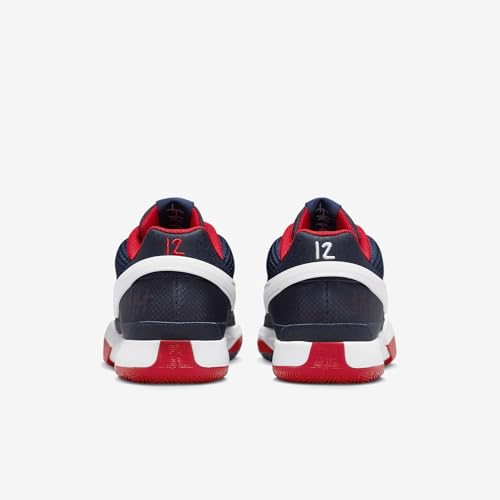 Nike Nike Ja 1 Basketball Shoes (FQ4796-403, Midnight Navy/University Red/White) Size 11.5