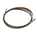 KAISH Pack of 2 Guitar Binding Purfling Strips Guitar Binding Strip 1650x5x1.5mm for Acoustic or Classical Guitar Tiger Stripe