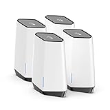 qos configuracion router Cobertura de hasta 800 metros cuadrados y 100 usuarios simultáneos. El sistema mesh ampliable admite hasta 6 satélites y 1.400 metros cuadrados de cobertura total (los satélites adicionales se venden por separado)