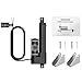 Justech 12V Heavy-Duty Linear Actuator 450lbs/2000N-4inch/100mm Silent IP54 Electric Actuator with Brackets for Electric Windows, RV Adjustments, Solar Trackers, Industrial Machinery, Black