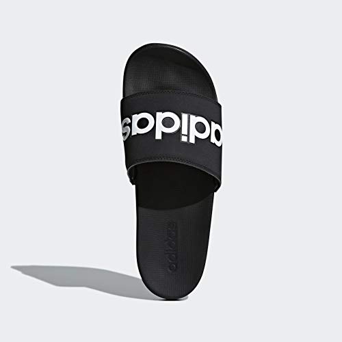 Image of adidas,mens,Adilette Comfort,Black /White /Black,12