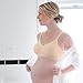 Medela Maternity and Nursing T-Shirt Bra, Non Wired and Ultra Comfortable Maternity Bra That Grows with You, Large, Nude