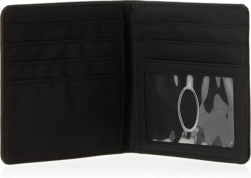 Big Skinny Men's World Bi-Fold Slim Wallet with Zippered Pocket, Holds Up to 35 Cards3