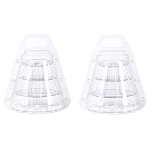 Prettyia 2pcs Macaron Tower Display Box Macaron Stand For French