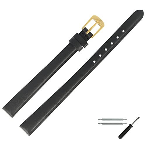 Bracelet montre cuir 10mm Marburger idéal au quotidien avec son kit 66010