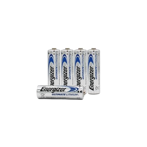 Energizer - Ultimate Lithium, Pack de 5 Pilas AA, L91