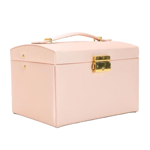 Boîte à bijoux rose grand format pour coffret cadeau - 3