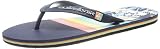 Quiksilver Herren Molokai Art Sandale, Blue/Blue/ORANGE, 44 EU