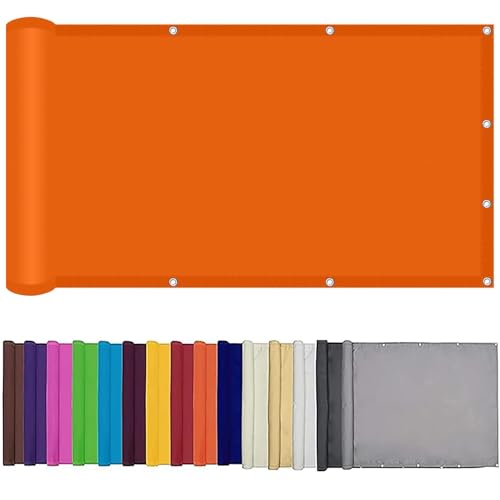 Toldo vela rectangular 1x1.6m PES naranja repelente al agua 2