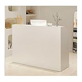 Fácil de usar: este cajero cuenta con un diseño inteligente con un diseño práctico. La capa abierta y la puerta del armario proporcionan soluciones de almacenamiento eficientes, mientras que el cajón ofrece espacio adicional para lo esencial. Disfruta de una amplia mesa de exhibición de encimera con amplia capacidad para la presentación de artículos, por lo que es un complemento perfecto para tu entorno comercial o minorista.