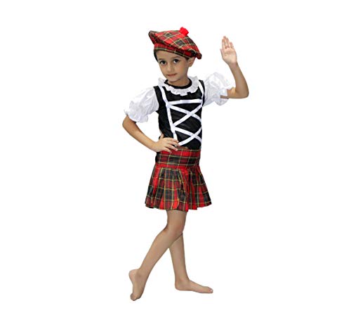 Image of Kaku Fancy Dresses International Costume for Kids, Spanish, Russian, German, Japanese, Korean Costume for Boys & Girls