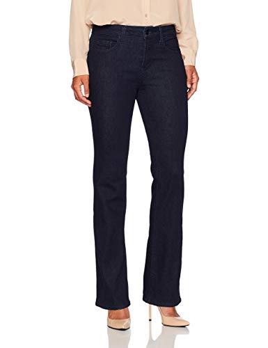 NYDJ womens Petite Size Barbara Bootcut Jeans, rinse, 4P