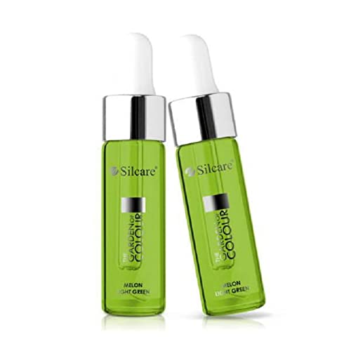 Silcare il giardino di colore rigenerante per cuticole e nail oil conditioner 15 ml melone verde chiaro