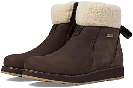 Kamik Women's Ariel F Zip Ankle Boot, Dark Brown, 8 | Image 3