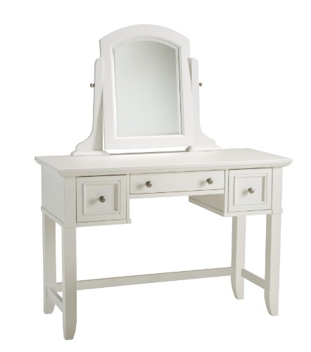 Naples White Vanity Table by Home Styles