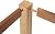 Festool 494872 Domino Tenon, Sipo Mahogany For Outdoor Use, 8 x 22 x 50mm, 100-Pack