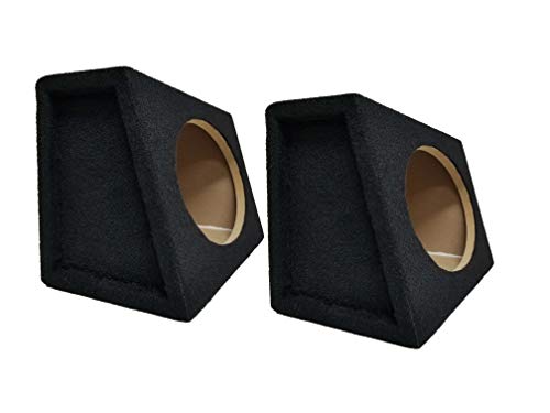 Bass Rockers BR6X9PR Black 6x 9 Angled Enclosure w/ Speaker Terminal(Pair)