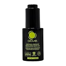 OZOLABS | Spanish Certified Organic Ozonated Extra Virgin Olive Oil for Skin and Face | Regenerating, Age-Defying, and Hydrating | Violet Glass Dropper Bottle | 30ml