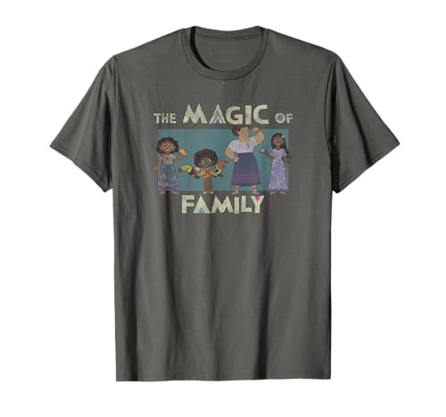 T-shirt Disney Encanto célébration de l'amour familial avec tous les Madrigal
