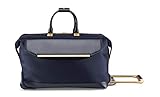 Ted Baker Women's Albany Softside Luggage, Suitcase Collection (Navy, Carry-On Duffel 21-Inch)