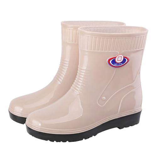 Bottes de pluie confortables et légères au design Chelsea élégant