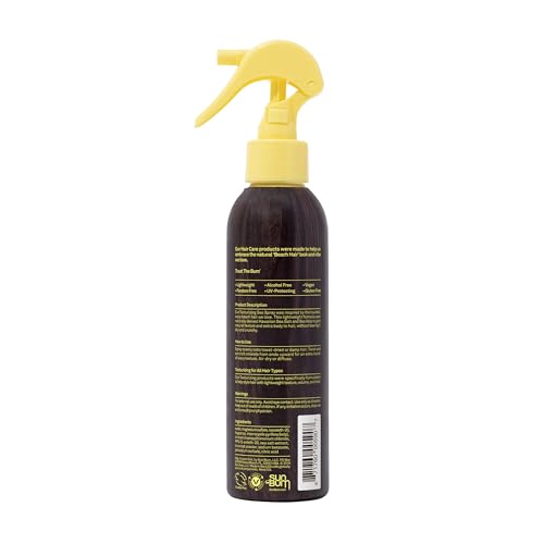 Sun Bum Sea Spray | Texturizing and Volumizing Sea Salt Spray | UV Protection With a Matte Finish-| Medium Hold-| For All Hair Types-| 6 FL OZ Bottle,(Pack of 2) - image 5