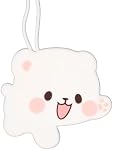 Tag de bagages en lait en blanc autorisé Milkmochabear Silicone adorable avec nom ID Label de la carte Travel Essentials Accessoires pour Sacs Sacs à dos Bagages