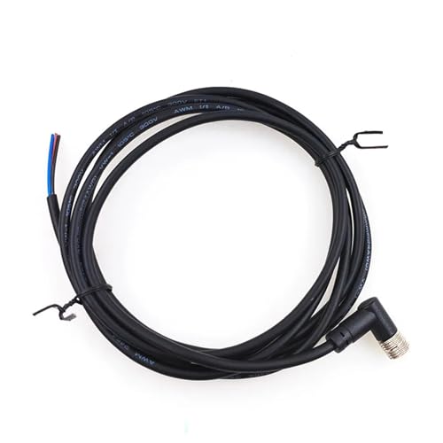 Conector M8 recto macho de 4 pines con cable PVC de alta flexibilidad 1