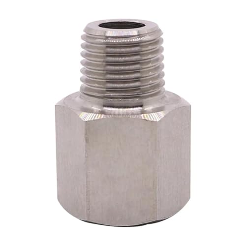 Enchufe de acero M16 y 1/2 BSP para reparar tuberías del hogar y jardín 6