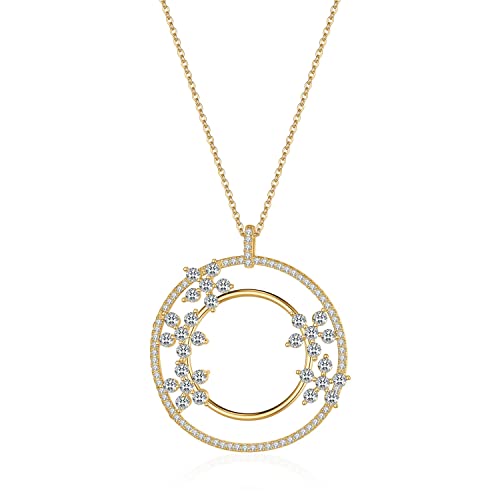 Collier grand pendentif fleur fraîche pour femmes : Sublimez enfin vos robes simples