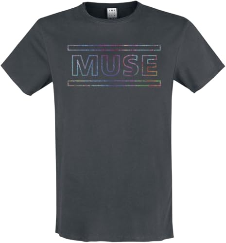 T-shirt Muse homme anthracite pour un look urbain et décontracté au quotidien