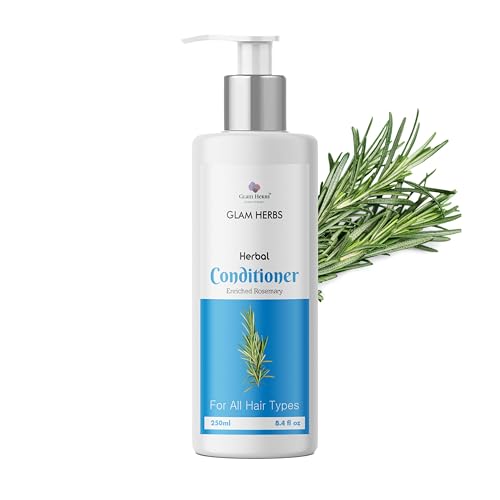 Image of Rosemary Anti-Hairfall Conditioner 250ml For Hair Growth, Anti Hair Fall, Stronger, Shiny & Long Hair & Healthy Scalp | Men & Women