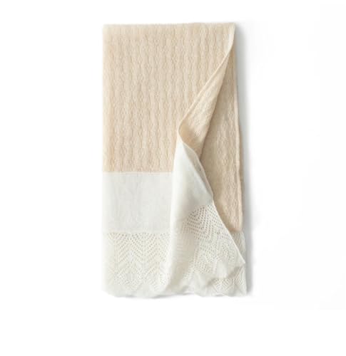 Women Neck Warmer Openwork Small Scarf Soft Knit Casual Scarf Shawl Wrap3