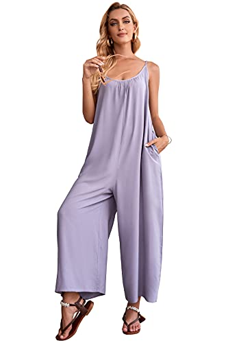 Image of BUENOS NINOS Women's V Neck Floral Maxi Dress Boho Printed Adjustable Spaghetti Strap Ethnic Beach Long Dress with Pockets