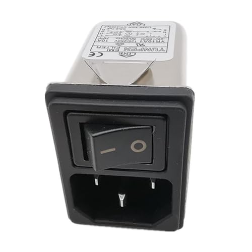 Filtro YR10A1 220V 10A con interruptor integrado para control de corriente 6