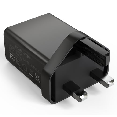 Wall Charger Compatible with Philips Sonicare 4100/3100/ 2100/1100, COSLUS/Nicwell/Bitvae/7AM2M Electric Toothbrush, 5V 2A Water Flosser Power Adapter, Black