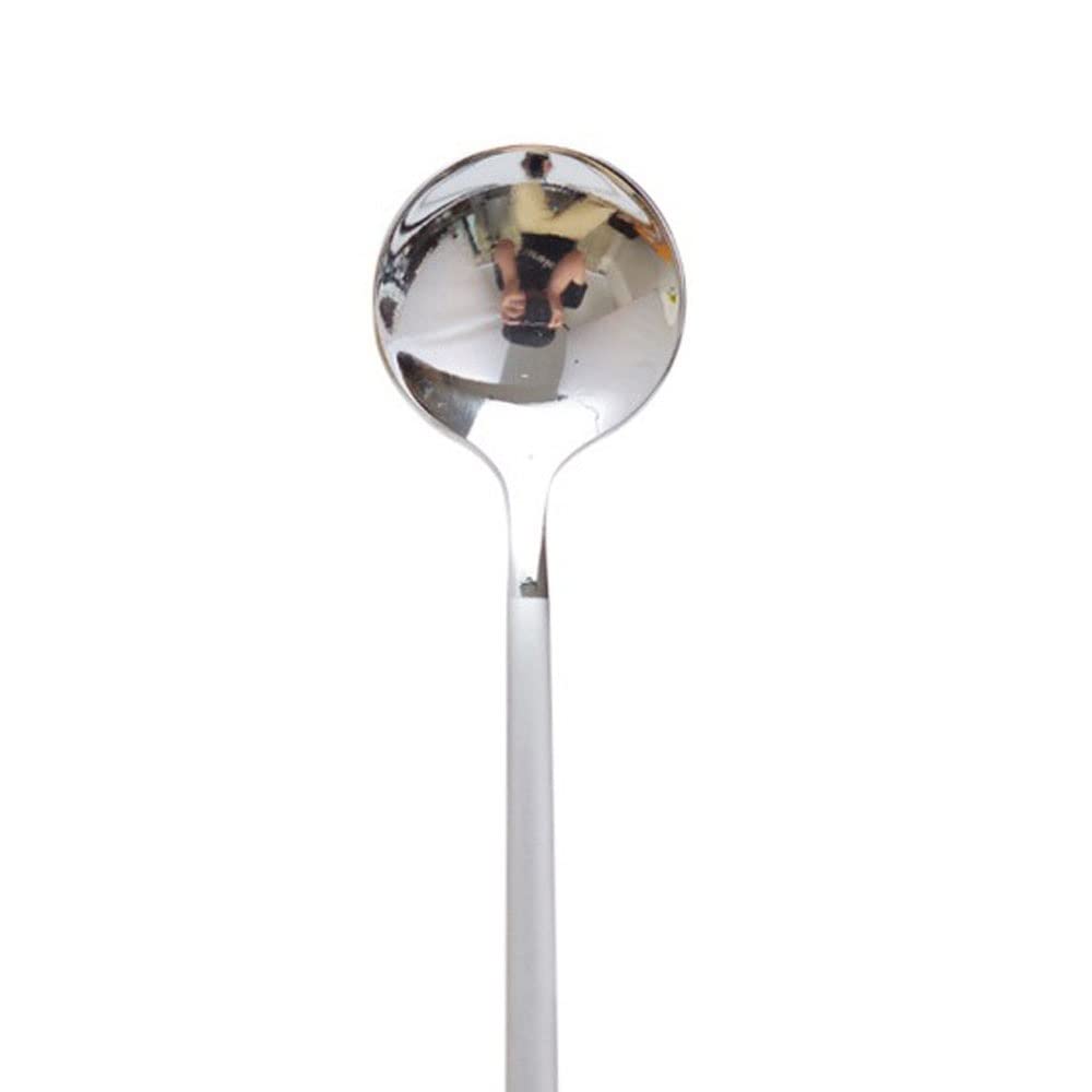 Cuillère Cuillères à Thé Cuillère de café multifonctionnelle petite cuillère ronde de cuillère de cuillère cuillère cuillère cuillère cuillère nourriture Cuillères à Dessert, Café, Crème Glacée