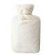 URBZUE klassische Wärmflasche mit Bezug, 2L Hot Water Bottle Nackenwärmflasche Wärmekissen Rücken, Bettflasche zu Hitze & Kühlen für Frauen Menstruations Perioden, Schulter Unterleib Thermophor