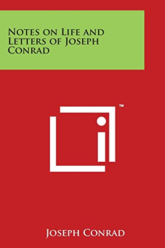 Notes on Life and Letters of Joseph Conrad