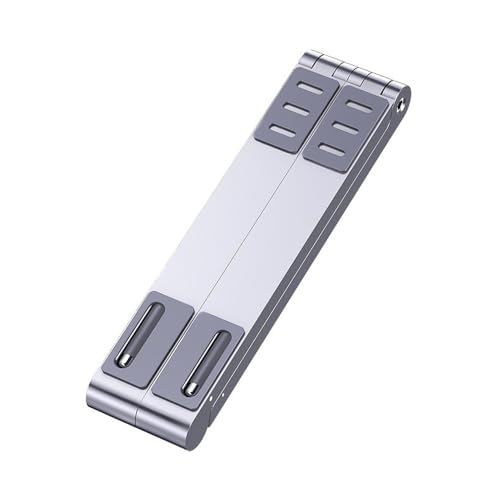 Soporte de aleación aluminio para portátil con acabado premium y gran estabilidad