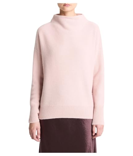 Image of Vince Women's Boiled Funnel Neck Pullover