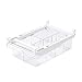 Produktbild 1/4/8 Fach Haustier Kühlschrank Schublade Organizer Bin transparent Kühlschrank Lagerbehälter für Pantry Gefrierschrank Home Sachen (Color : 4 grid)