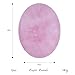 1.8” Opalite Rose Quartz Crystals, Thumb Worry Stones for Anxiety, Adult Sensory Items for Woman or Man, Anxiety Relief Items Fidget for Sensory Stones