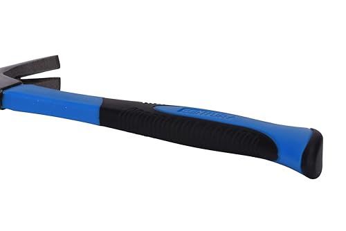 Image of Century Drill & Tool 72244 Fiberglass Hammer, 16 oz., Claw Style: Ripping | 13 inch overall length, cuts steel & fiberglass
