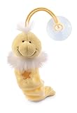 Nici 24741 Flibbies Flibbie Raupe Wurm mit Saugnapf gelb Stern ca 12cm Plüsch