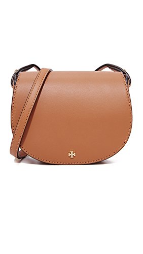 Tory Burch Leather Mini Saddlebag Crossbody Shoulder Bag, Style No 12169054 (Camello)