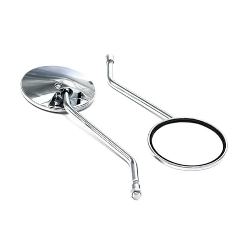Espejo retrovisor universal para motocicleta con ajuste orientable y rosca de 8mm