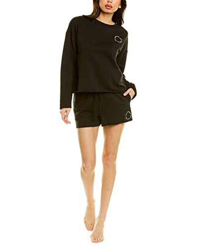 Dkny Long Sleeve Top Boxer Sleep Set Black Md #TOP17