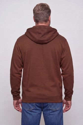 Image of KingSize Men's Big & Tall Fleece Zip-front Hoodie Jacket