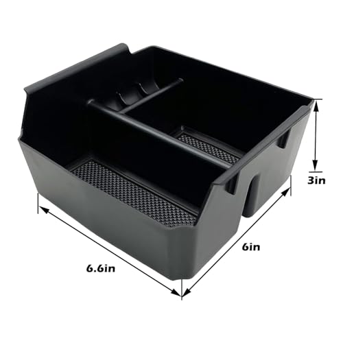 EVTIME for Jeep Wrangler JK and JKU Accessories 2011-2018 Center Console Organizer Tray